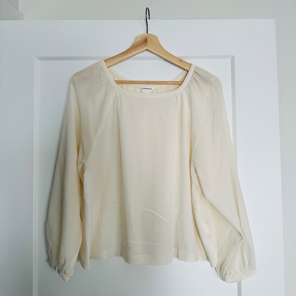 Club Monaco silk top